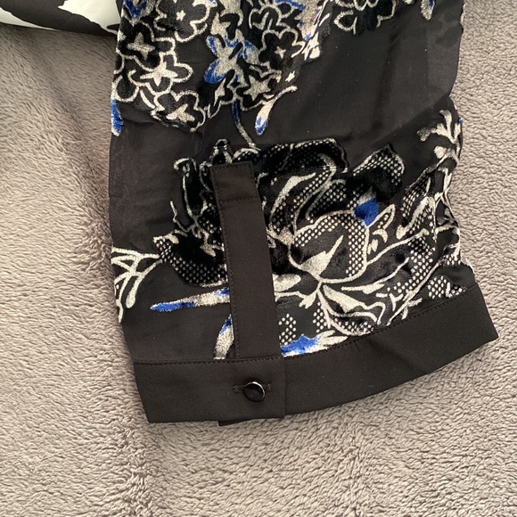 New MISOOK size 2X drama velvet tunic top - Picture 13 of 15